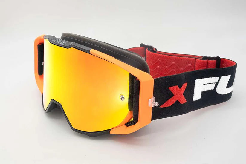 MASCHERA ENDURO 19TYPE - ARANCIO FLUO